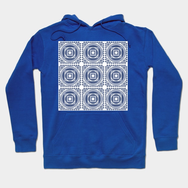 Portuguese Ceramic Tiles Hoodie by StudioGrafiikka